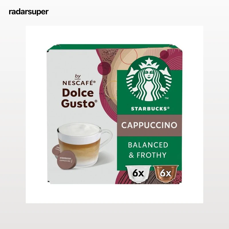 STARBUCKS Café en cápsulas cappuccino 6 uds.