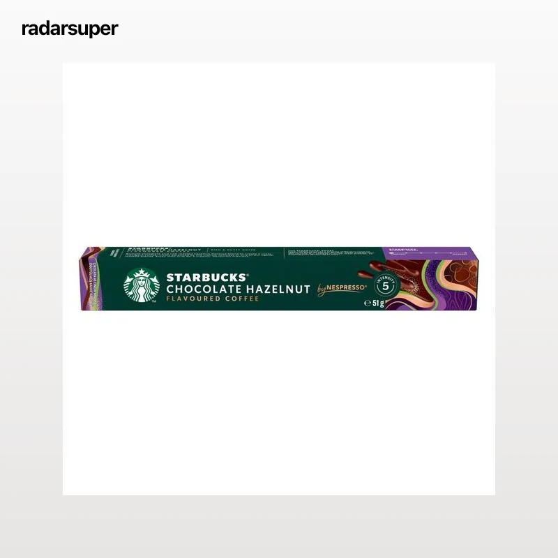 STARBUCKS Café cápsulas de chocolate hazelnut 10 uds. 51 g.