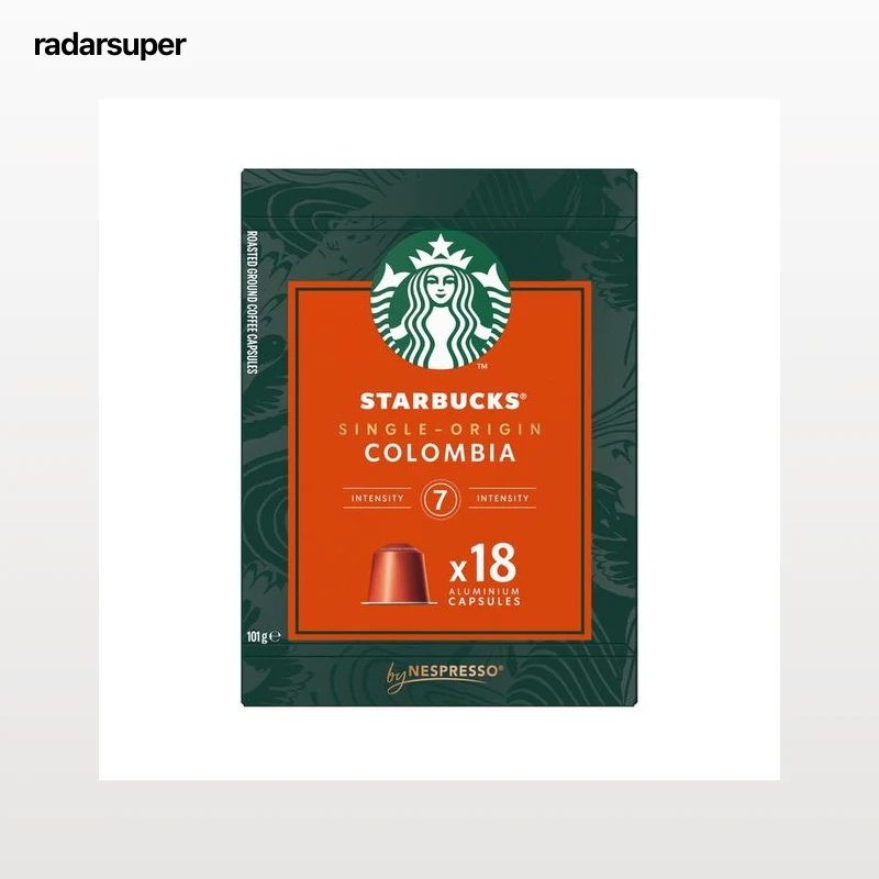 STARBUCKS Café en cápsulas Colombia I7, 18 uds.