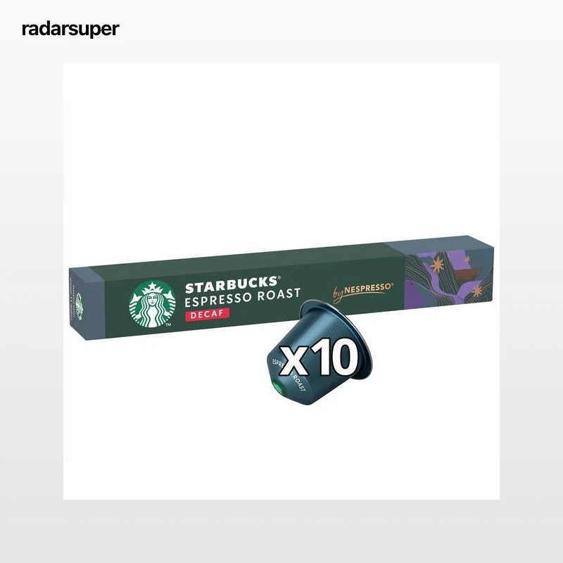 STARBUCKS Café en cápsulas descafeinado Espresso I11, 10 uds.