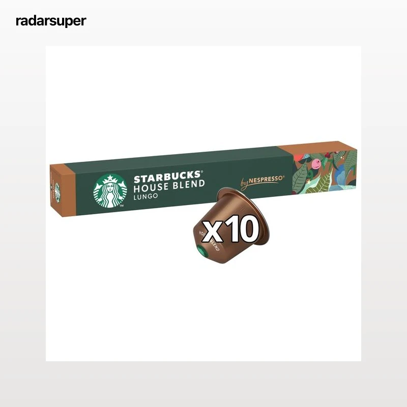 STARBUCKS Café en cápsulas House Blend Lungo I8, 10 uds.