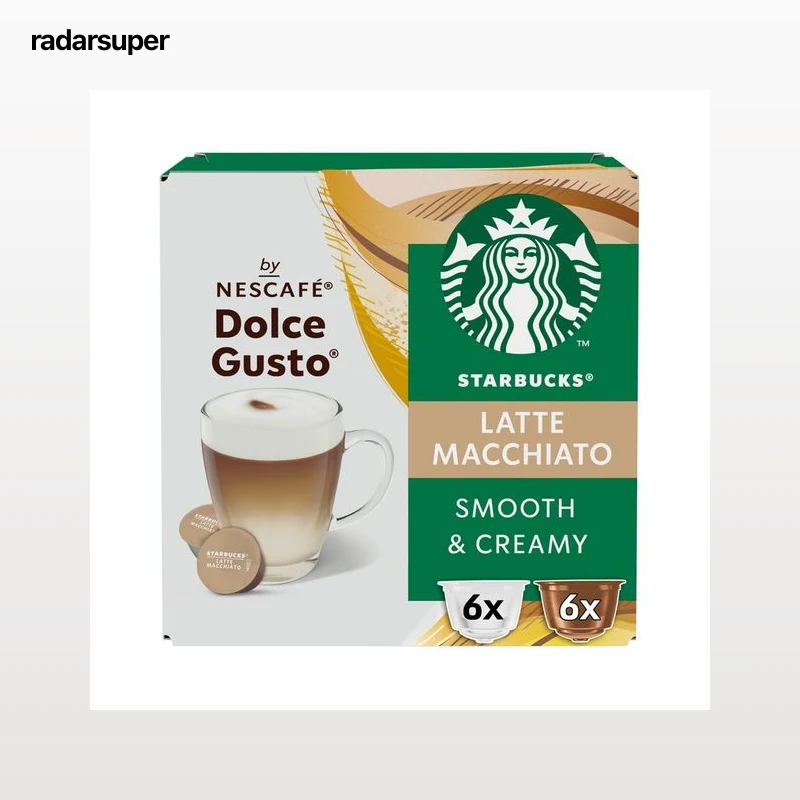 STARBUCKS Café en cápsulas Latte Macchiato 12 uds.