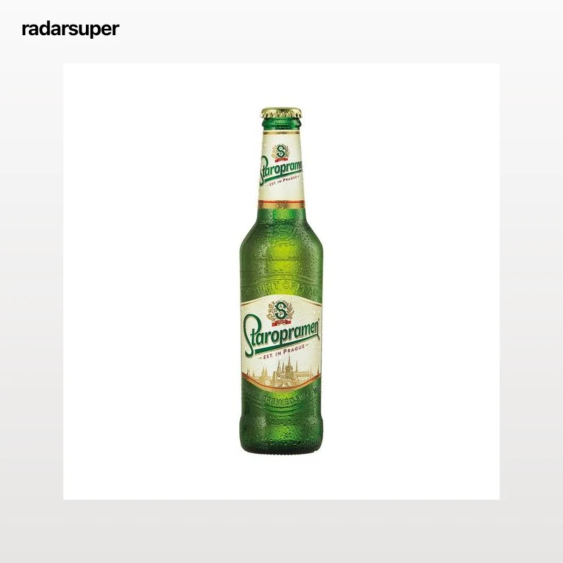 STAROPRAMEN Cerveza Checa pilsner botella de 33 cl.