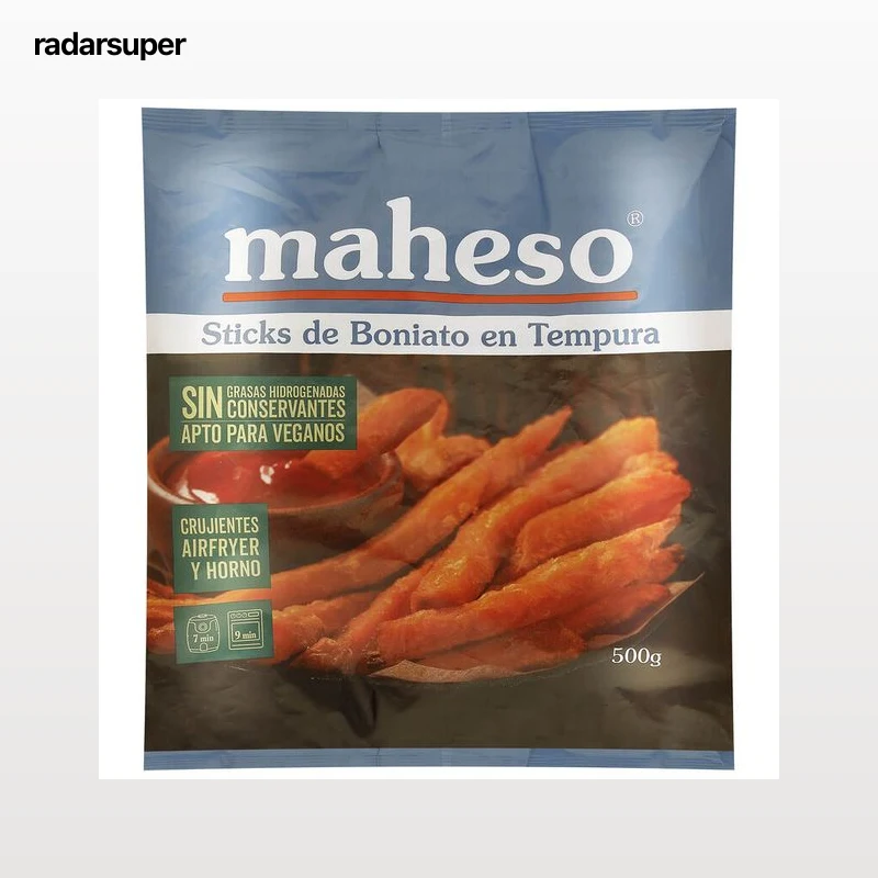 Stick de boniato tempura Maheso 500g