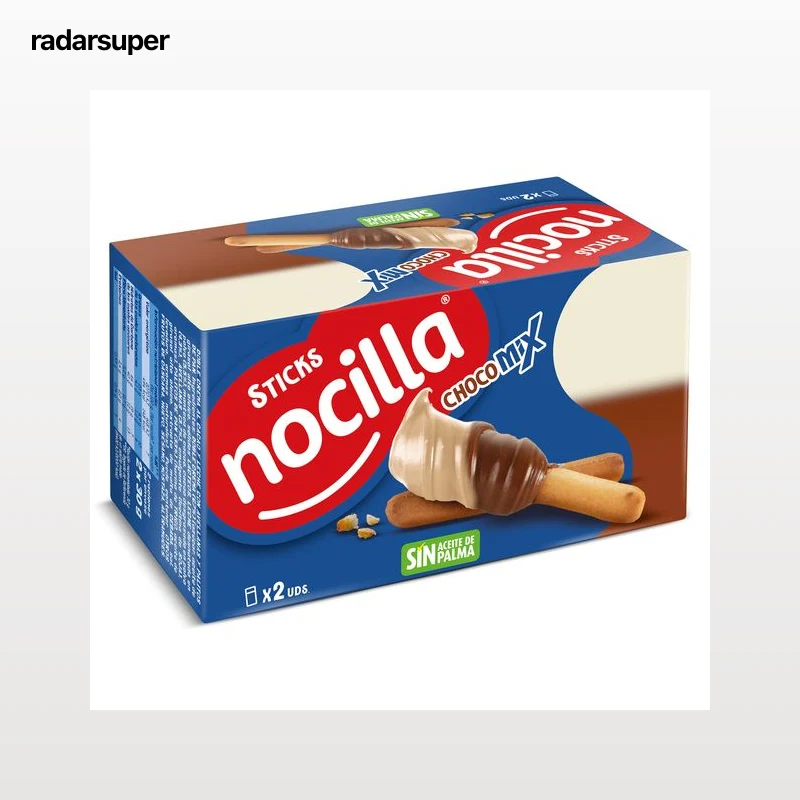 Sticks con crema de cacao y leche de avellanas Nocilla 60 g