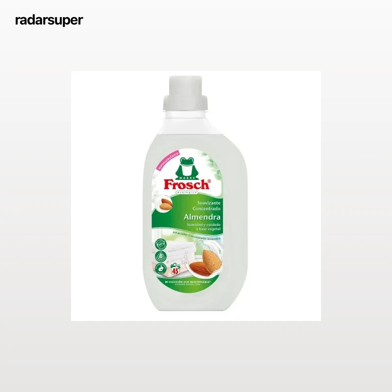 Suavizante concentrado almendras ecológico Frosch 45 lavados.