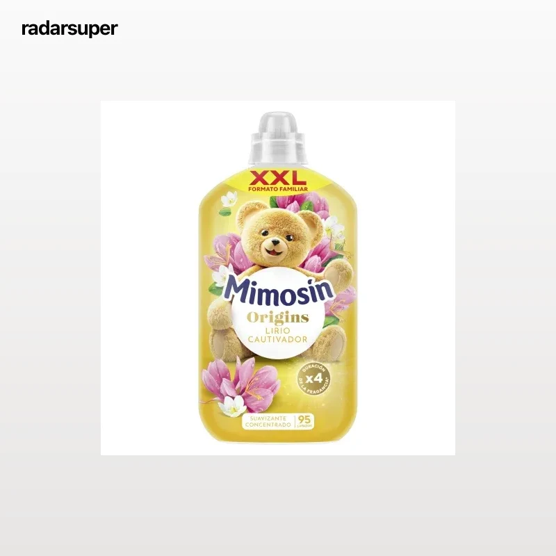 Suavizante concentrado lirio cautivador Origins Mimosín 95 lavados.
