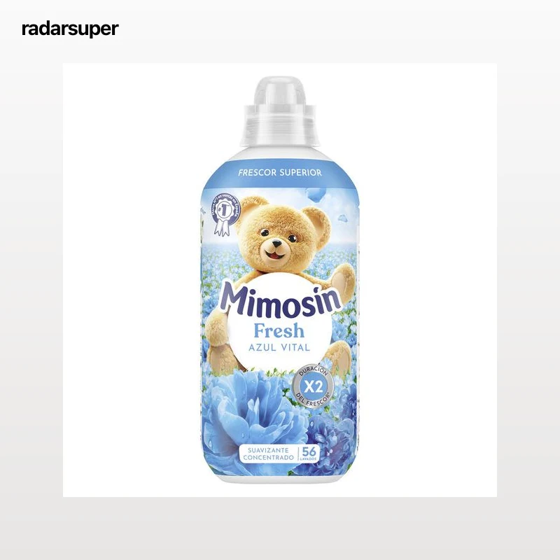 Suavizante concentrado Mimosín 56 lavados azul vital