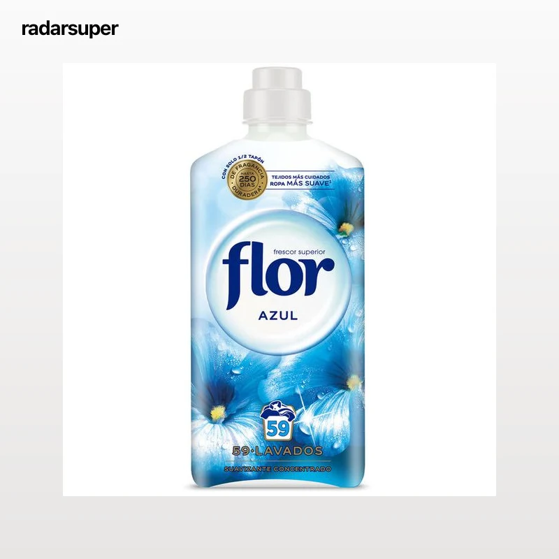 Suavizante Flor 59 lavados azul