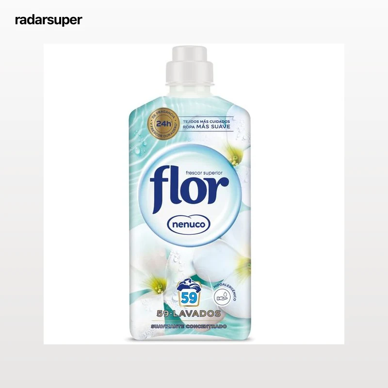 Suavizante Flor 59 lavados nenuco hipoalergénico
