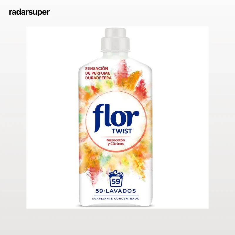 Suavizante Flor Twist 59 lavados melocotón