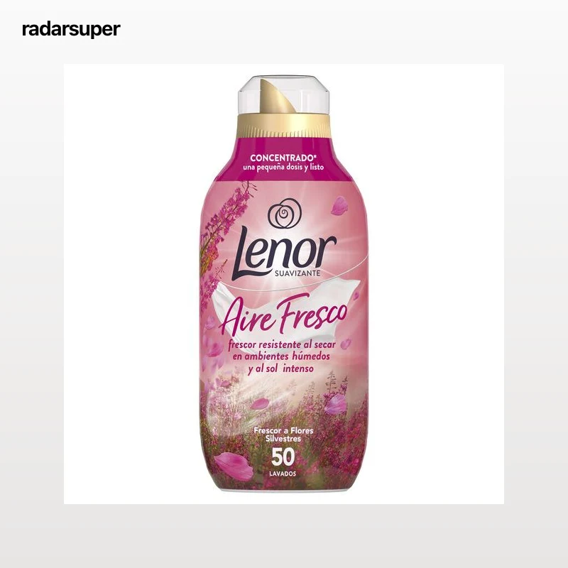 Suavizante con frescor a flores silvestres Lenor 50 lavados