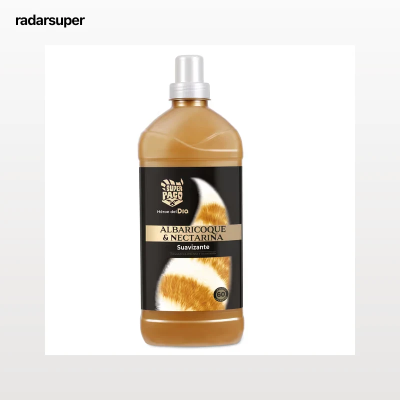 Suavizante premium albaricoque y nectarina Dia Super Paco botella 60 lavados
