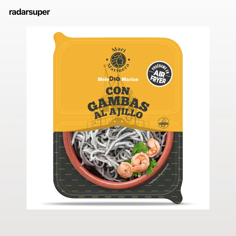Sucedáneo de angulas con gambas congelado Dia Mari Marinera 250 g