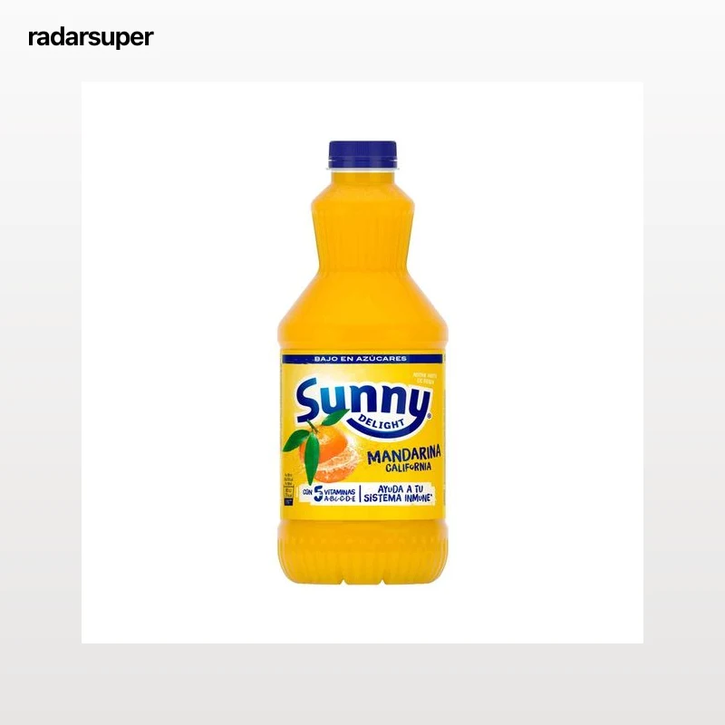 SUNNY DELIGHT Refresco refrigerado California botella de 1,25 l.