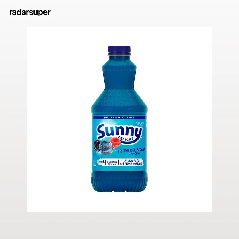SUNNY Refresco vitaminico sabor a frutas del bosque 1,25 l.