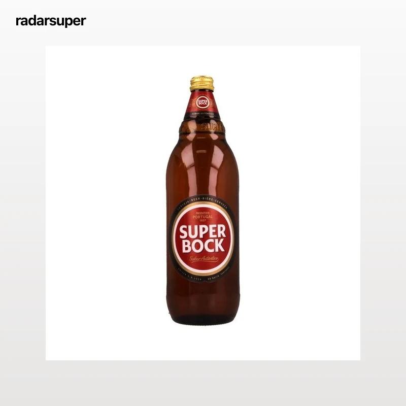 SUPER BOCK ORIGINAL  Cerveza rubia portuguesa 1 litro