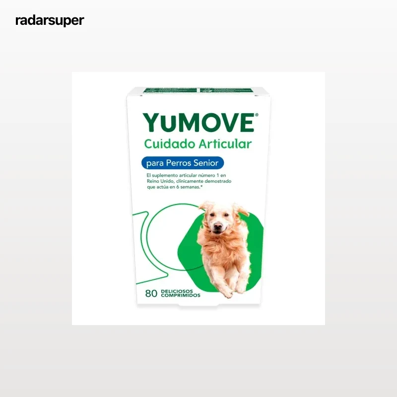 Suplemento articular para perro senior Yumove 80 ud