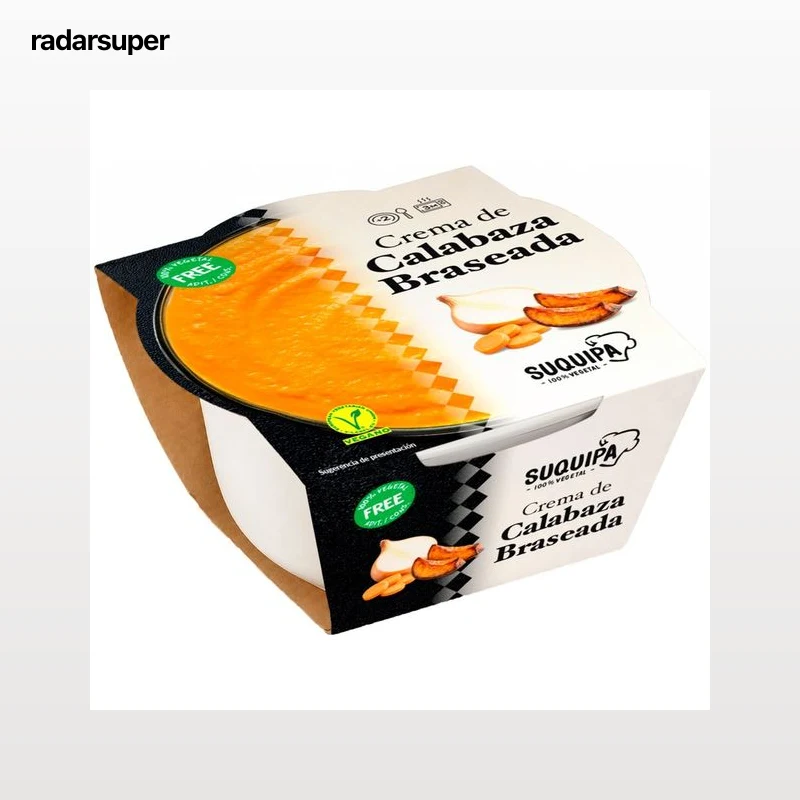 SUQUIPA Crema de calabaza braseada 300 g.