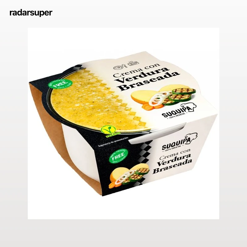SUQUIPA Crema de verduras braseadas 300 g.