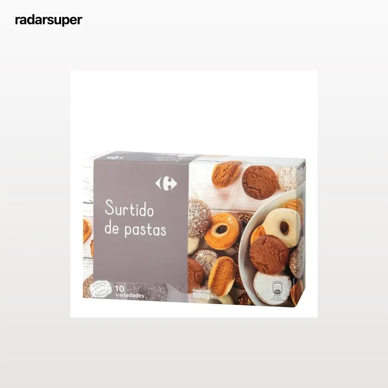 Surtido de pastas Carrefour 500 g.