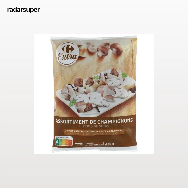 Surtido de setas Carrefour 450 g.