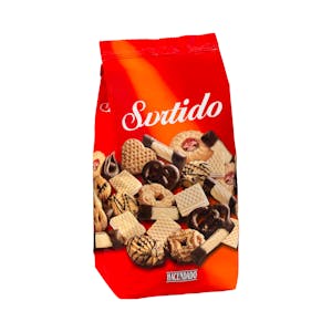 Surtido de galletas y barquillos