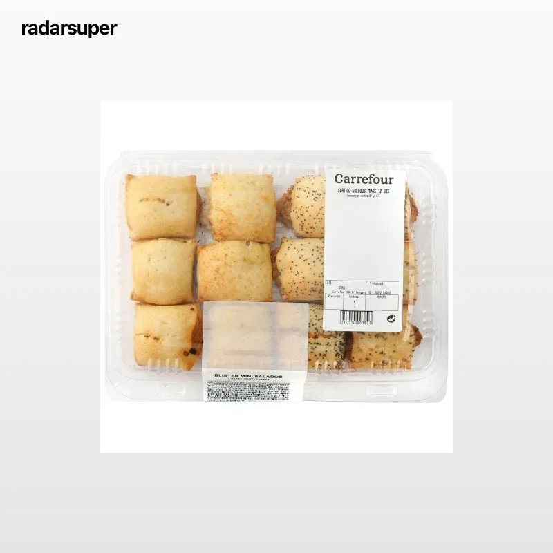 Surtido salados minis 12 ud 400 g