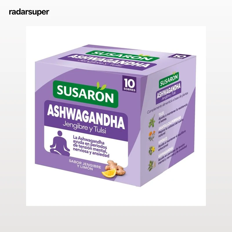 SUSARON Infusión de jengibre y tulsi 10 uds.