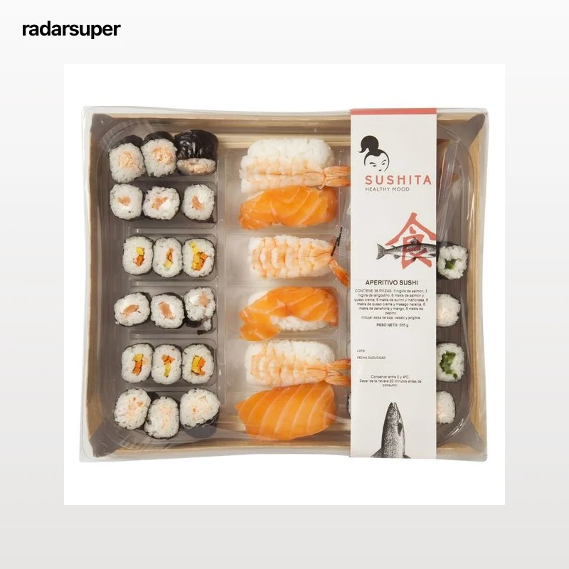 SUSHITA Sushi variado SUSHITA 36 piezas.