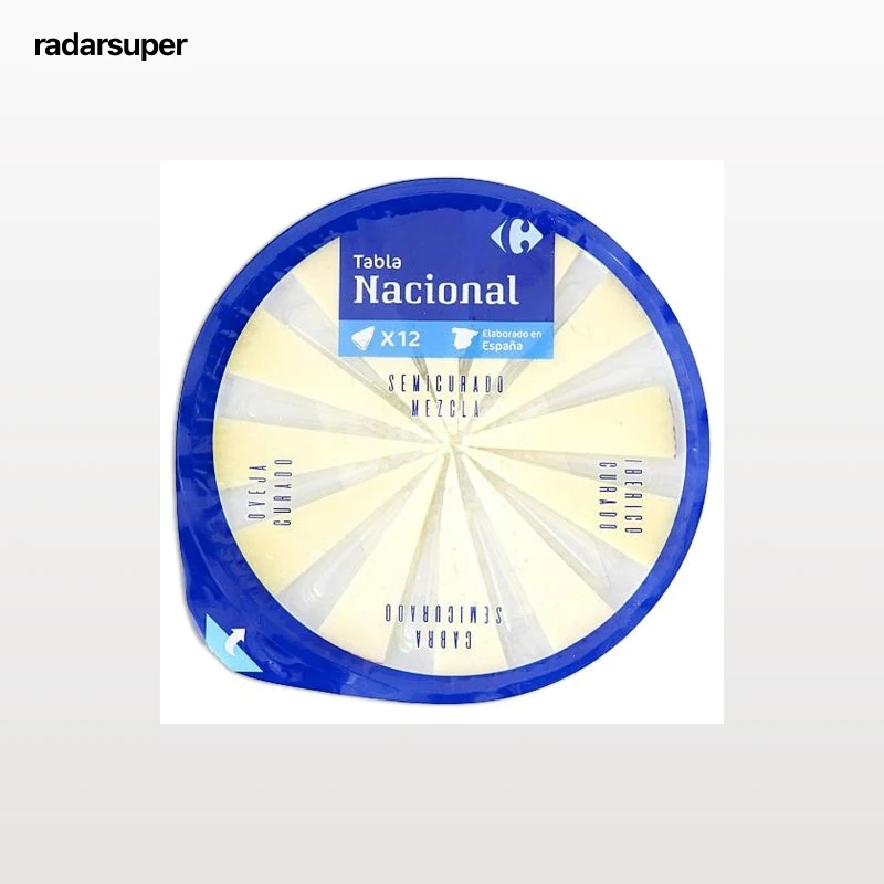 Tabla de queso nacional Carrefour 125 g