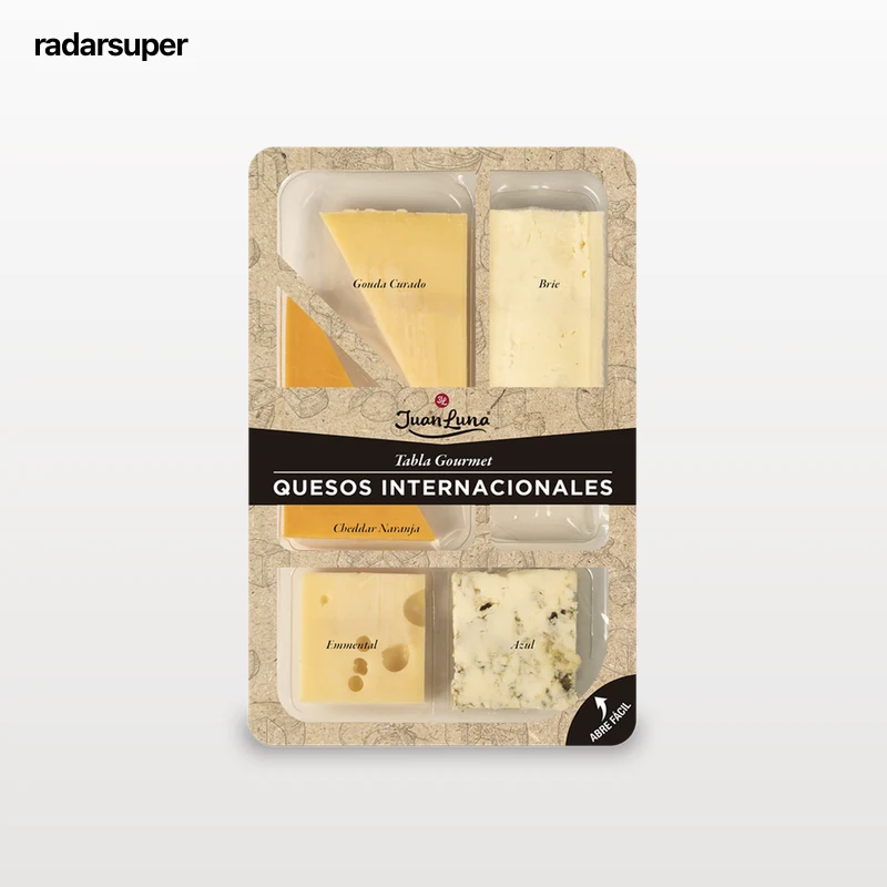 Tabla gourmet de 5 quesos internacionales Juan Luna 150 g