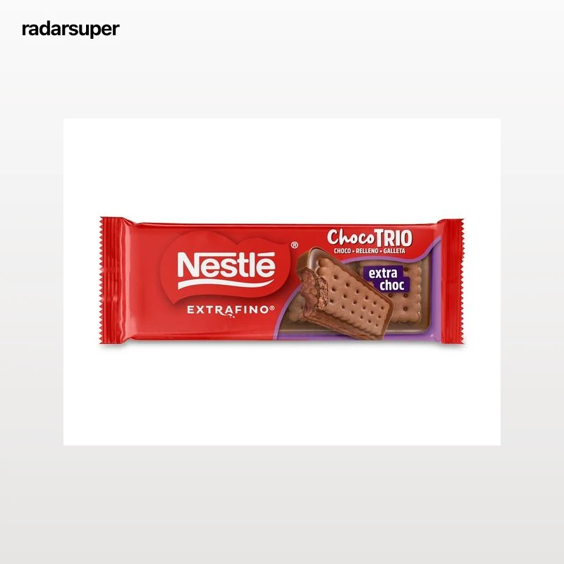 TABLETE CHOCOLATE NESTLÉ CHOCO TRIO E BOLACHA 90G