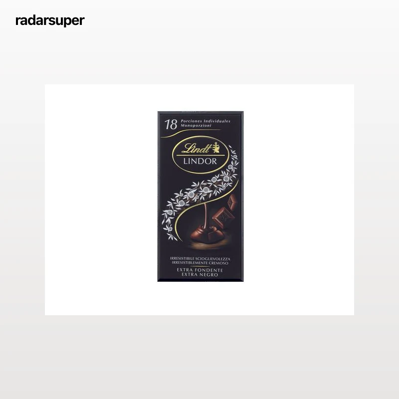 TABLETE LINDOR LINDT CHO.C.NEGRO 100G