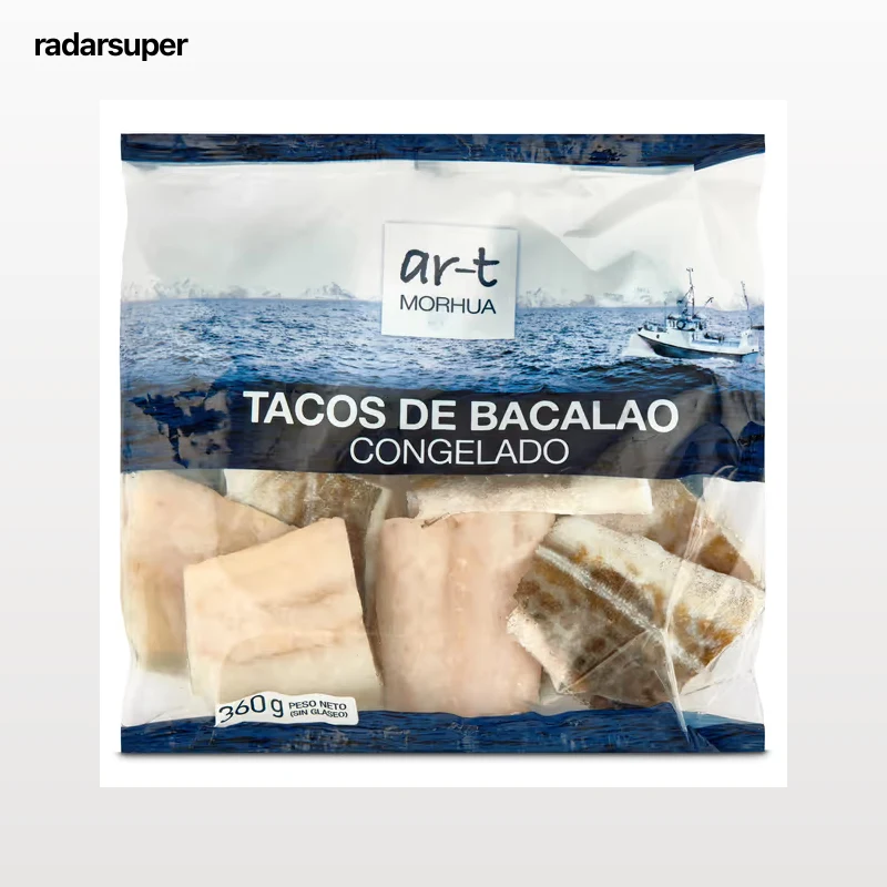 Tacos de bacalao ArtMorhua 360 g