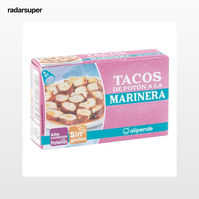 Tacos de potón a la marinera Alipende 72g