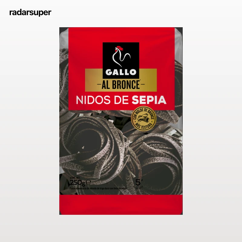 Tagliatelle Gallo gourmet 250g al nero di sepia