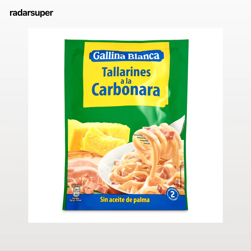 Tallarines carbonara Gallina Blanca 143 g