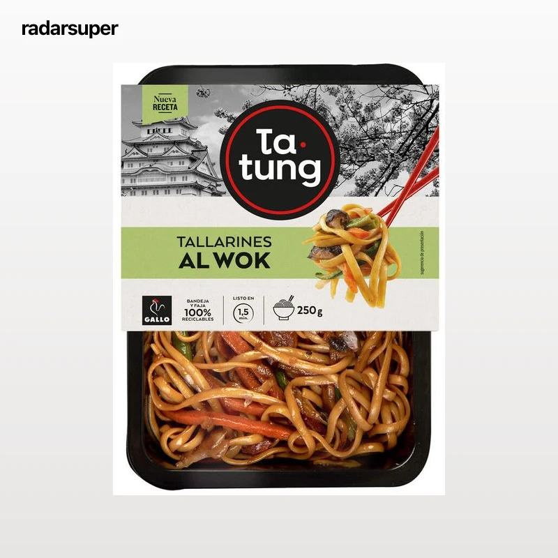Tallarines al wok Ta-tung 250g