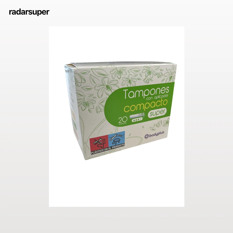 Tampón compact Bodyplus 20 unidades