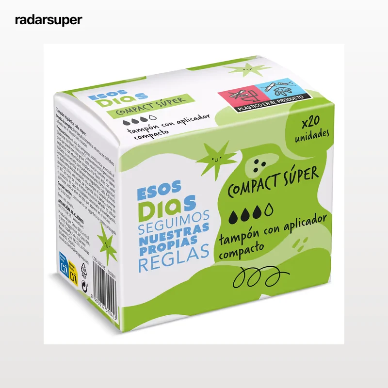 Tampón compact super Esos Dias 20 unidades