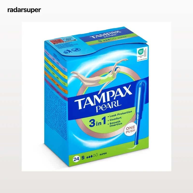 Tampón super Tampax 24 unidades