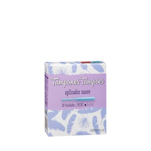 Tampones mini Deliplus con aplicador suave