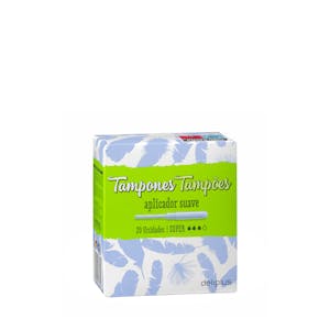Tampones super Deliplus con aplicador suave