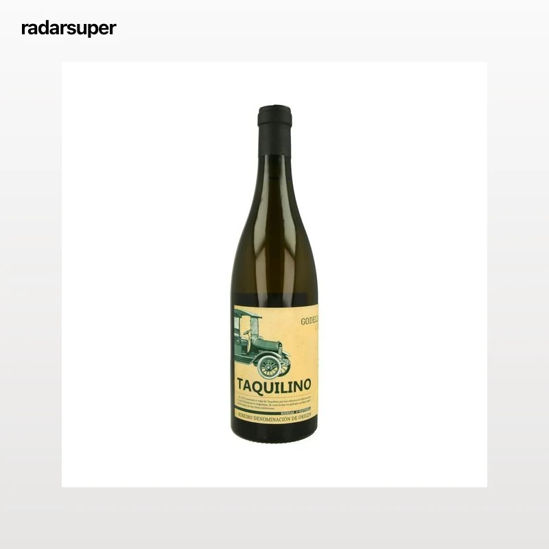 TAQUILINO  Vino blanco Godello con denominación de origen Ribeiro TAQUILINO botella de 75 cl.
