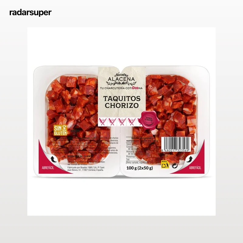 Taquitos de chorizo Dia Nuestra Alacena 2 x 50 g