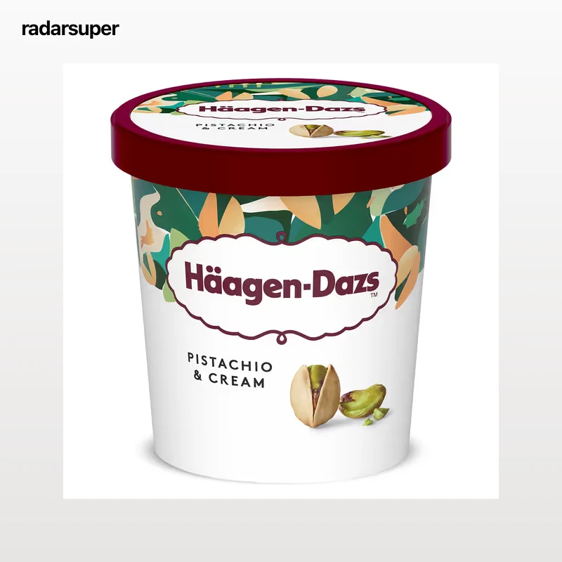 Tarrina de helado crema y pistacho Haagen Dazs 400 g