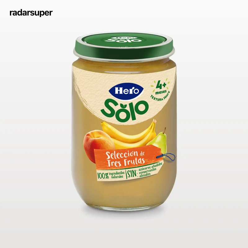 Tarro Hero Solo frutas 190g