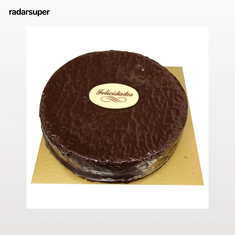 Tarta chocolate negro, 1100g.