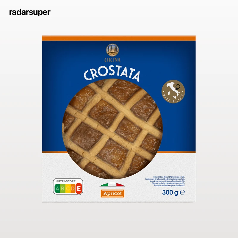 Tarta crostata de albaricoque